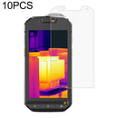 10 PCS 0.26mm 9H 2.5D Tempered Glass Film For CAT S60