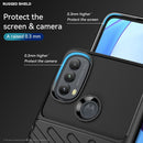 For Motorola Moto E20 / E30 / E40 Thunderbolt Shockproof TPU Soft Phone Case(Black)