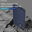 For Motorola Moto E20 / E30 / E40 Thunderbolt Shockproof TPU Soft Phone Case(Blue)