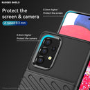 For Samsung Galaxy A53 5G Thunderbolt Shockproof TPU Soft Phone Case(Black)