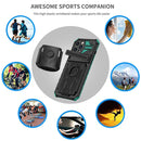Kickstand Detachable Armband Phone Case For iPhone 13 Pro Max(Deep Green)