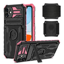 Kickstand Detachable Armband Phone Case For iPhone 11(Pink)