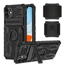 Kickstand Detachable Armband Phone Case For iPhone 11(Black)