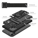 Kickstand Detachable Armband Phone Case For iPhone 11(Black)