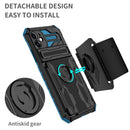 Kickstand Detachable Armband Phone Case For iPhone 11(Blue)