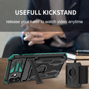 Kickstand Detachable Armband Phone Case For iPhone 11(Deep Green)