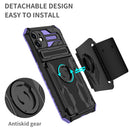 Kickstand Detachable Armband Phone Case For iPhone 11(Purple)