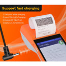 SGT-SP01 5.5 inch HD Screen Handheld POS Receipt Printer, Basic Version, EU Plug(Blue)