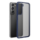 For Samsung Galaxy S22 5G Four-corner Shockproof TPU + PC Protective Phone Case(Blue)