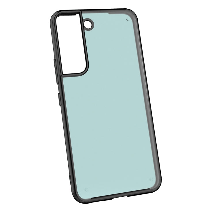 For Samsung Galaxy S22 5G Four-corner Shockproof TPU + PC Protective Phone Case(Translucent)