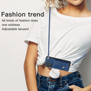For Samsung Galaxy A32 4G Crossbody Wallet Card Bag Phone Case(Blue)