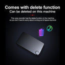 K2 Portable Ultra-thin Card Voice Recorder, Capacity:8GB(Black)