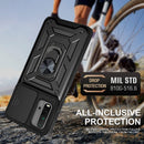 For Xiaomi Redmi Note 9 4G/9T/M3 Sliding Camera Cover Design TPU+PC Phone Protective Case(Rose Gold)