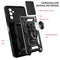 For Samsung Galaxy M52 5G Sliding Camera Cover Design TPU+PC Phone Protective Case(Black)