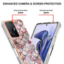 For Xiaomi Mi 11T / Mi 11T Pro Electroplating IMD TPU Phone Case(Pink Scales)