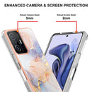 For Xiaomi Mi 11T / Mi 11T Pro Electroplating IMD TPU Phone Case(White Marble)