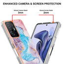 For Xiaomi Mi 11T / Mi 11T Pro Electroplating IMD TPU Phone Case(Blue Marble)