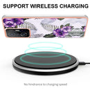 For Xiaomi Mi 11T / Mi 11T Pro Electroplating IMD TPU Phone Case(Purple Flower)