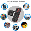 For Samsung Galaxy A32 5G Kickstand Detachable Armband Phone Case(Red)