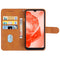 Leather Phone Case For TCL 205(Brown)