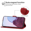 Leather Phone Case For OnePlus Nord N20 5G / OPPO A96 5G / Reno7 Z / Reno7 Lite 5G(Red)