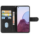 Leather Phone Case For OnePlus Nord N20 5G / OPPO A96 5G / Reno7 Z / Reno7 Lite 5G(Black)