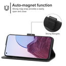 Leather Phone Case For OnePlus Nord N20 5G / OPPO A96 5G / Reno7 Z / Reno7 Lite 5G(Black)