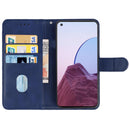 Leather Phone Case For OnePlus Nord N20 5G / OPPO A96 5G / Reno7 Z / Reno7 Lite 5G(Blue)
