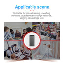 Q1 Intelligent HD Noise Reduction Voice Control Recorder, Capacity:4GB(Black)