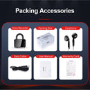 Q11 Intelligent HD Noise Reduction Lock Voice Recorder, Capacity:8GB(Black)