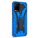 For vivo Y21 / Y21s / Y33s 4G Shockproof TPU + PC Protective Phone Case with Holder(Blue)