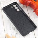 For Samsung Galaxy S21 FE 5G Litchi Texture Sliding Camshield TPU Phone Case(Black)