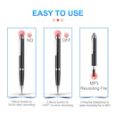 Q90 Intelligent HD Digital Noise Reduction Recording Pen, Capacity:8GB(Black)