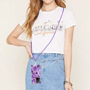 For Xiaomi Mi 11T / Mi 11T Pro Electroplating Splicing Marble TPU Phone Case with Lanyard(Dark Purple)