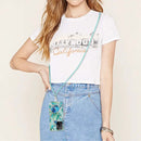 For Xiaomi Mi 11T / Mi 11T Pro Electroplating Splicing Marble TPU Phone Case with Lanyard(Green)