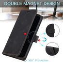 Skin Feel Anti-theft Brush Horizontal Flip Leather Phone Case For iPhone 12 / 12 Pro(Black)