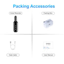 D3 AI Smart High-definition Noise Reduction Voice Recorder, Capacity:8GB(Black)