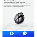 Q39 AI Intelligent High-definition Noise Reduction Voice Control Recorder, Capacity:16GB(Black)