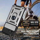 For Google Pixel 6 Pro Sliding Camera Cover Design TPU+PC Phone Protective Case(Silver)