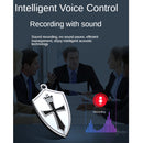Q4 Cross Pattern AI Intelligent High-definition Noise Reduction Voice Control U Disk Recorder MP3 Player, Capacity:8GB
