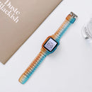 Jelly Gradient Transparent TPU Strap Watch Band For Apple Watch Series 7 41mm / 6&SE&5&4 40mm / 3&2&1 38mm(2)