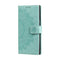 For Samsung Galaxy S22 Ultra 5G Totem Flower Embossed Horizontal Flip Phone Leather Case with Holder & Card Slots & Wallet(Green)