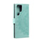 For Samsung Galaxy S22 Ultra 5G Totem Flower Embossed Horizontal Flip Phone Leather Case with Holder & Card Slots & Wallet(Green)