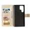 For Samsung Galaxy S22 Ultra 5G Totem Flower Embossed Horizontal Flip Phone Leather Case with Holder & Card Slots & Wallet(Gold)