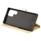 For Samsung Galaxy S22 Ultra 5G Totem Flower Embossed Horizontal Flip Phone Leather Case with Holder & Card Slots & Wallet(Gold)