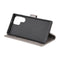 For Samsung Galaxy S22 Ultra 5G Totem Flower Embossed Horizontal Flip Phone Leather Case with Holder & Card Slots & Wallet(Grey)