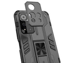 For Xiaomi Redmi Note 11 Pro Supersonic PC + TPU Shock-proof Phone Case with Holder(Black)