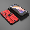 For Xiaomi Redmi Note 11 Pro Supersonic PC + TPU Shock-proof Phone Case with Holder(Red)
