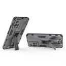 For Xiaomi Redmi Note 11 Pro Supersonic PC + TPU Shock-proof Phone Case with Holder(Grey)