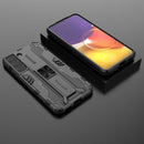 For Samsung Galaxy S22 5G Supersonic PC + TPU Shock-proof Phone Case with Holder(Black)